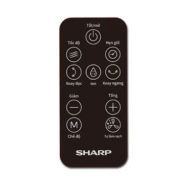Quạt Tuần Hoàn Điều Khiển Giọng Nói Sharp PJ-CD433V-H 20W 10