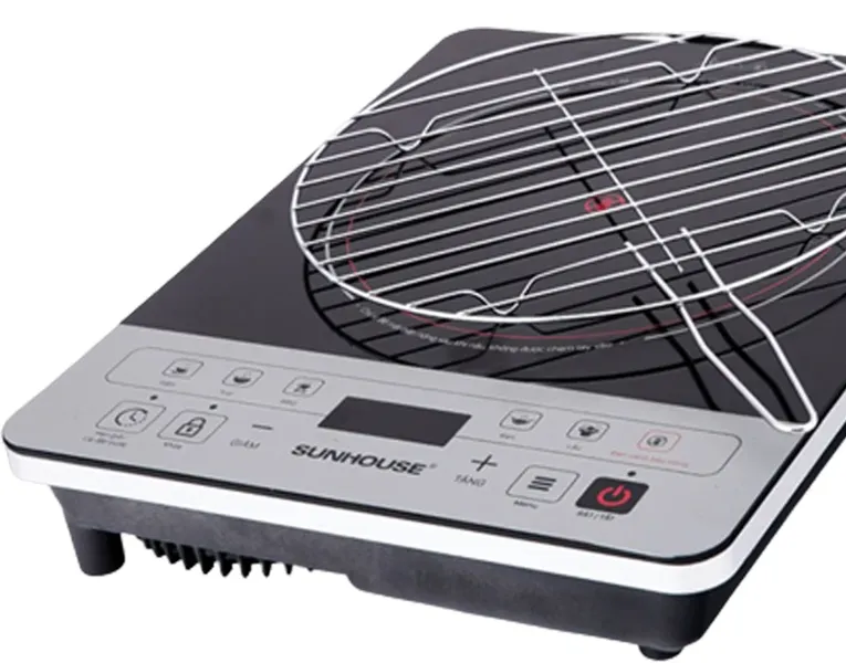Bếp hồng ngoại đơn Sunhouse SHD6005 2000W (Tặng Kèm Vỉ Nướng)