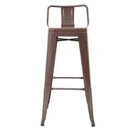 Ghế Bar D-7B Sắt 76 Cm Nâu