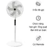 Quạt Đứng Có Remote Điều Khiển Perfect PF-QD310