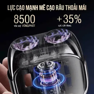 Máy Cạo Râu Coclear Hoạt Động Bằng Điện CS009 4