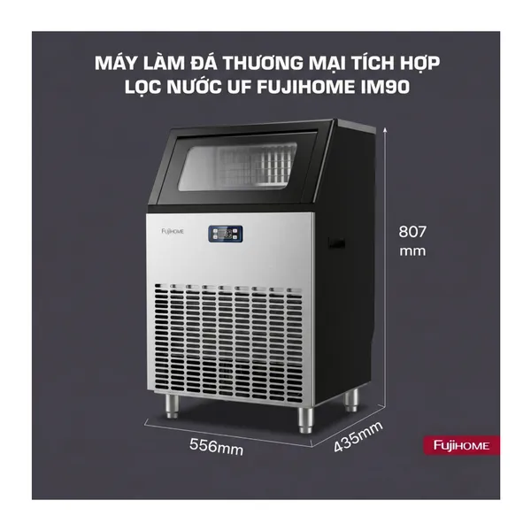 Máy làm đá Fujihome IM90