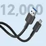 Cáp Sạc Anker 322 A-C 1.8m Nylon Đen (Black) B2B_A81H6