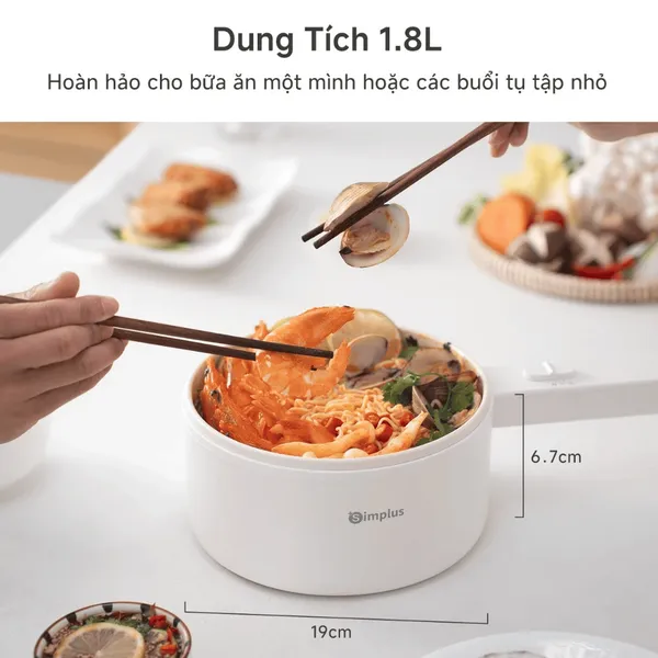 Nồi Điện Simplus DZGH012WH02