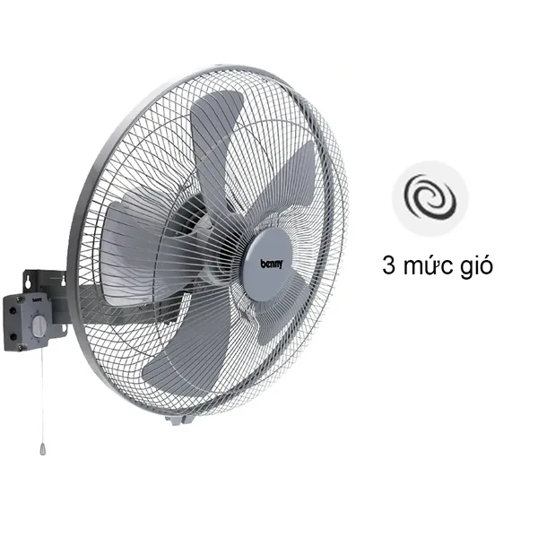 Quạt treo công nghiệp BENNY Cánh 18" (Cánh 45cm) BFW-184