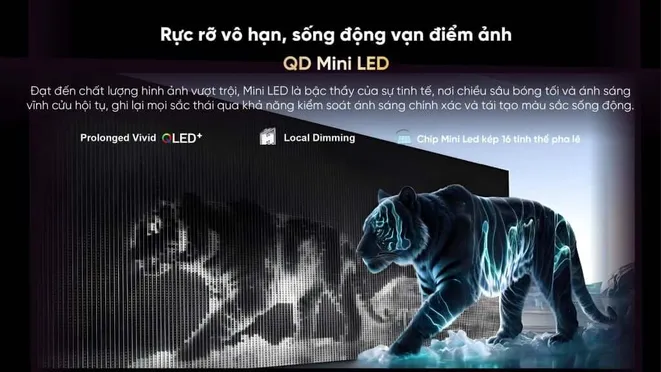 Google Tivi QD-MiniLED 4K Coocaa 65 Inch 65V75 11