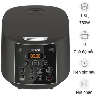 Nồi Cơm Điện Tử Tefal RK736B68 1.8 Lít