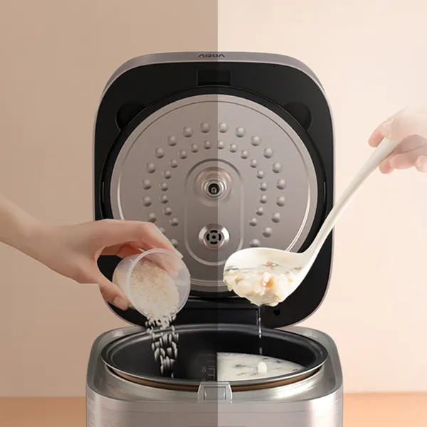 Nồi Cơm Điện Tử Aqua AQS-RBC401R(N)-VN 1.5 Lít