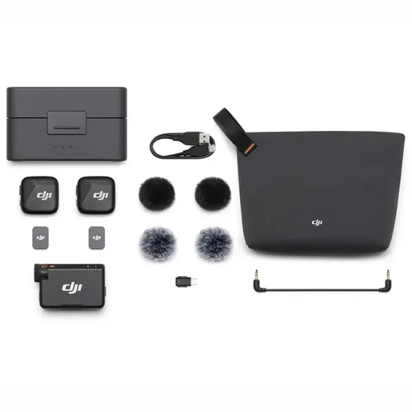 Microphone không dây DJI Mini (TX+TX+RX) 2 Mic