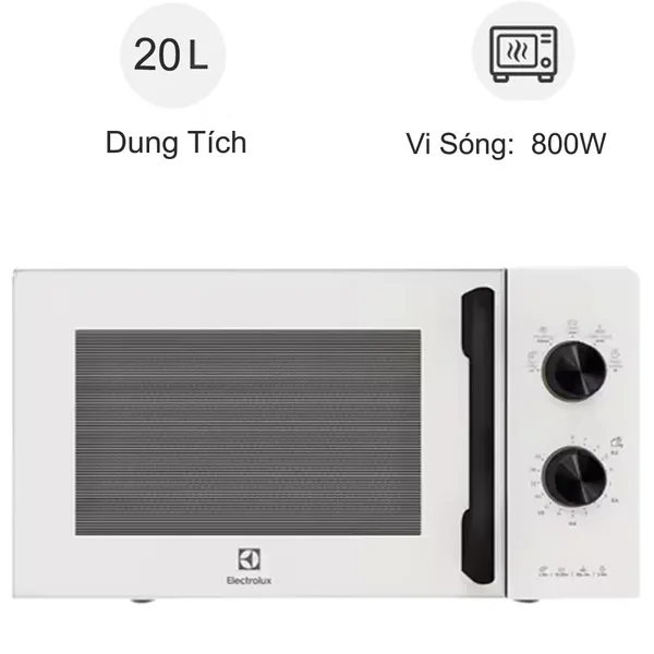 Lò Vi Sóng Electrolux EMM20K22W 20 Lít