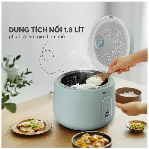 Nồi Cơm Điện Elmich RCE-9127 1.8 Lít