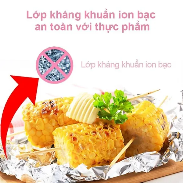 Giấy Bạc Kháng Khuẩn Toyal 25 x 10m
