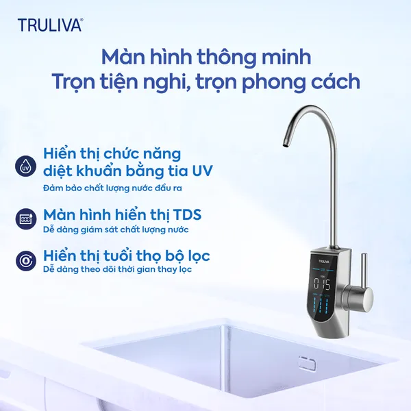 Máy Lọc Nước Âm Tủ Truliva UR5840