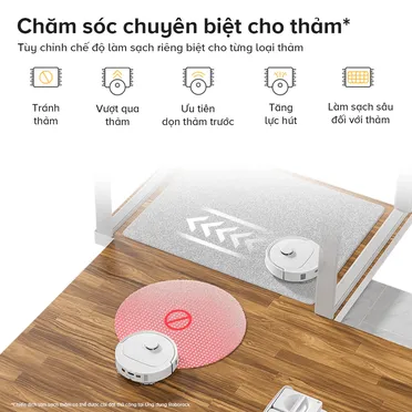 Robot Hút Bụi Lau Nhà Roborock Qrevo C Pro - Đen 21