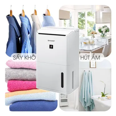 Máy Hút Ẩm Sharp DW-D20A-W 8