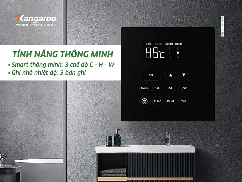 Máy Nước Nóng Trực Tiếp Kangaroo KGWD45P1