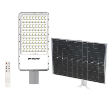 Đèn Đường Năng Lượng Mặt Trời Dùng Ngoài Trời, Sân Vườn Eco Sunhouse SHE-LECRTSE01.300W 0