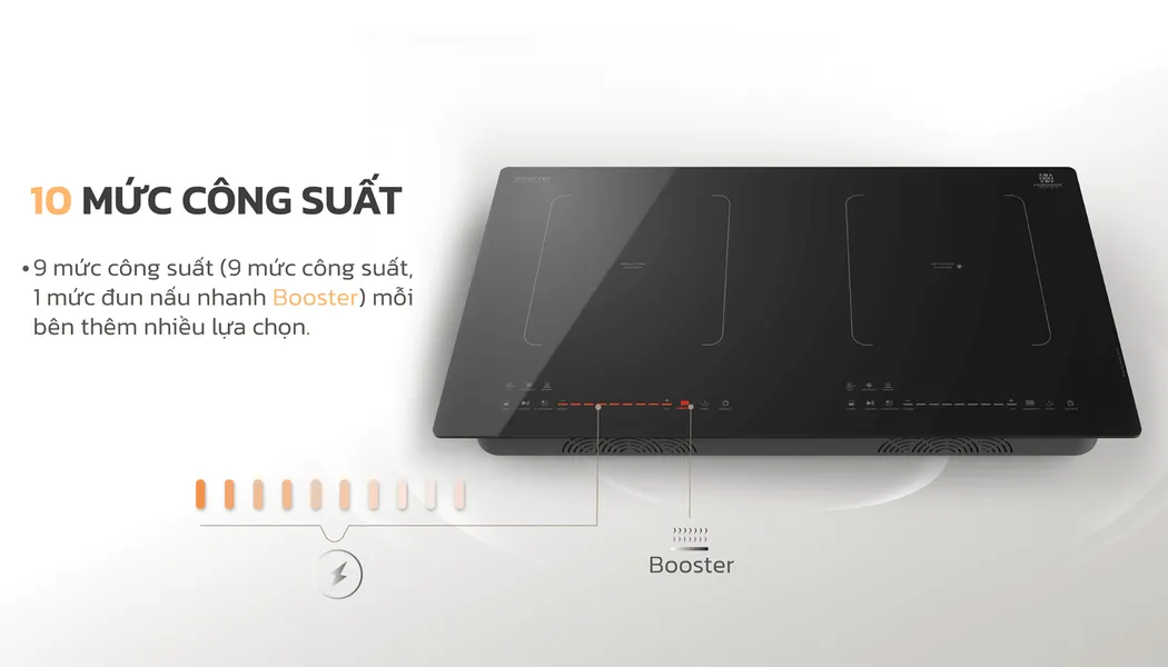 Bếp Đôi Hỗn Hợp Hawonkoo Inverter CEH-263 4800W - Xuất Xứ Thái Lan