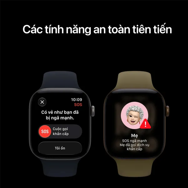 Apple Watch Series 12 GPS 46mm Viền Nhôm Dây Silicone