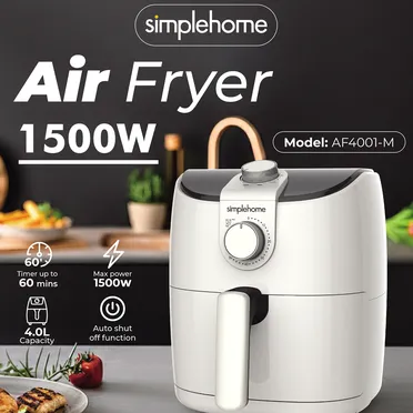 Nồi Chiên Không Dầu Simplehome AF4001-M 4 Lít 0