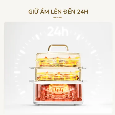 Nồi Lẩu Hấp Đa Năng Unie UE668 10 Lít 8
