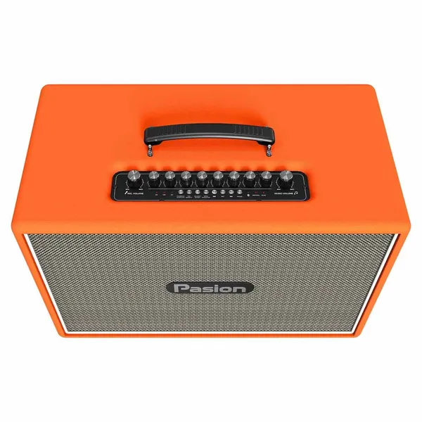 Loa Karaoke Di Động Xách Tay Paramax PASION Outro ( Orange Leather)