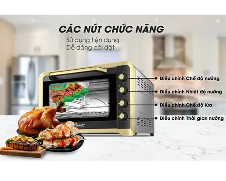 Lò Nướng Sanaky VH-129N2D 120 Lít 5