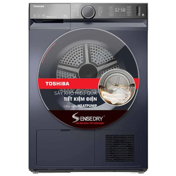 Máy Sấy Bơm Nhiệt Toshiba Inverter 10 Kg TD-BK110GHV(MK)