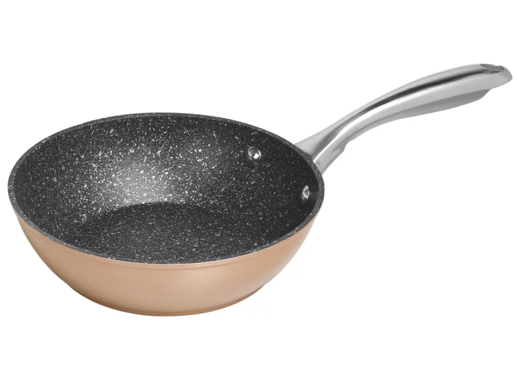 Chảo V&acirc;n Đ&aacute; Hoa Cương 20cm GCP08-20IH