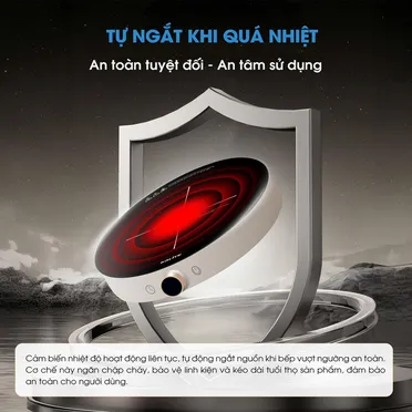 Bếp Từ Đơn Kalite Power S8 2000W 5