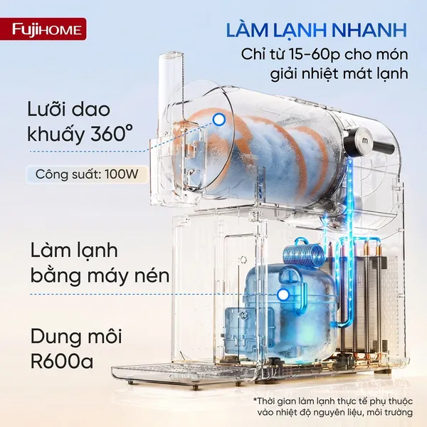 Máy Làm Đồ Uống Đá Xay Fujihome SIM15