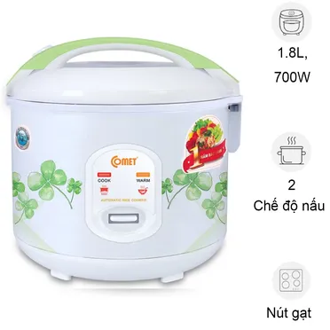 Nồi Cơm Điện Comet CM8016 1.8 lít