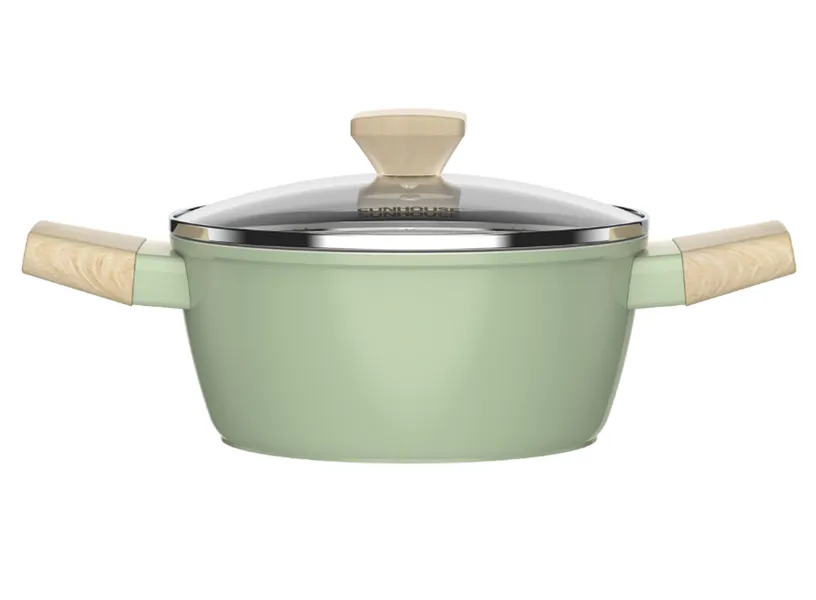 Bộ Nồi Phủ Sứ Nano Đáy Từ Sunhouse Healthy SHG7979MT3