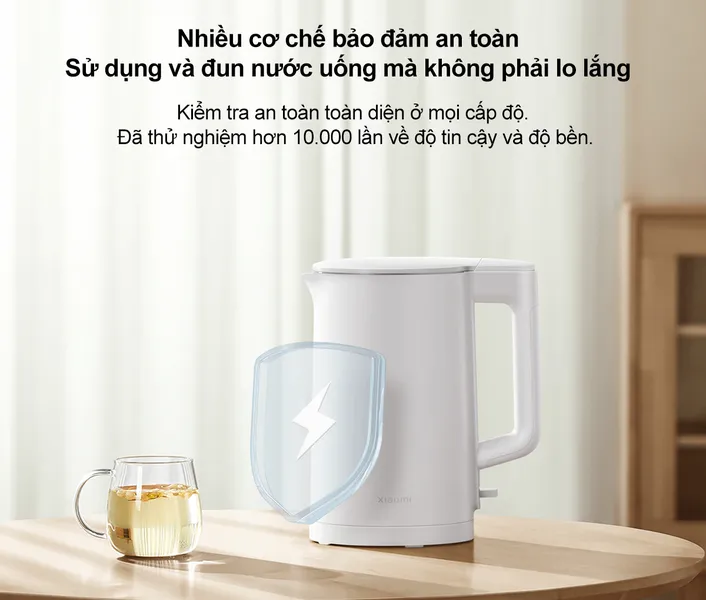 Ấm Đun Nước Xiaomi Electric Kettle 2 Lite EU (BHR9036EU) 1.5 Lít