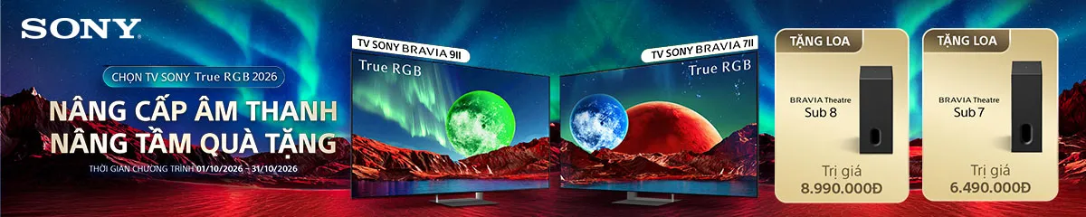 SONY - NÂNG CẤP ÂM THANH