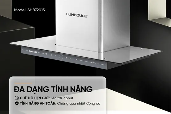 Máy Hút Mùi Chữ T Sunhouse SHB72113-MT 9