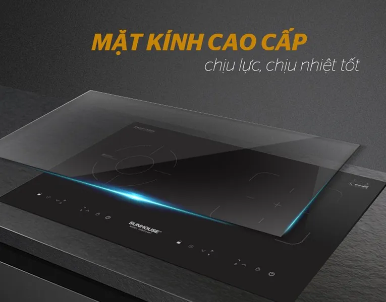 Bếp từ - hồng ngoại đôi Sunhouse SHB9104MT 4000W