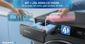 Hướng dẫn cách sử dụng ngăn giặt xả tự động máy giặt Samsung