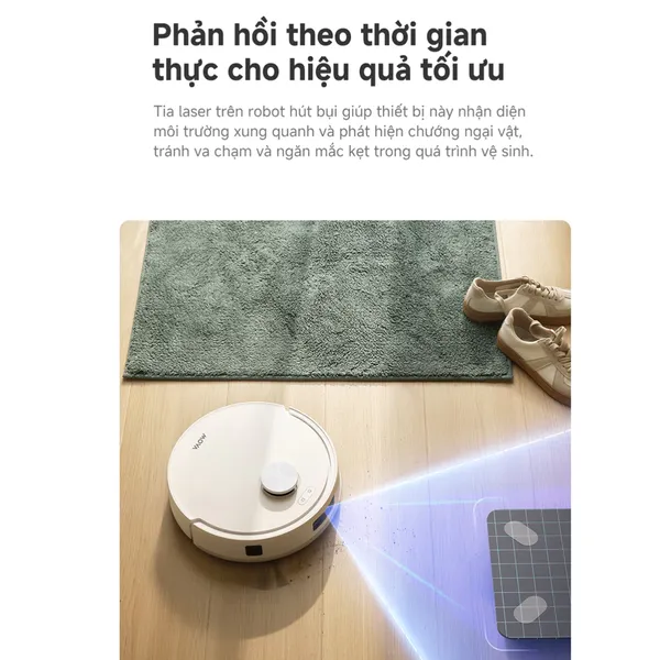 Robot Hút Bụi Lau Nhà Mova E20s Pro Plus