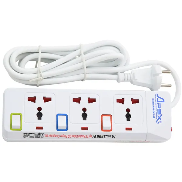 Ổ Cắm Điện APEX APEOC2-3R