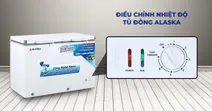 Hướng dẫn c&aacute;ch điều chỉnh nhiệt độ tủ đ&ocirc;ng Alaska đơn giản, dễ hiểu
