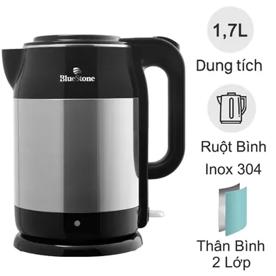 Bình đun siêu tốc 1.7 lít Bluestone KTB-3468