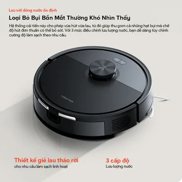 Robot Hút Bụi Roborock Q7 Pro Max Plus Màu Đen 1