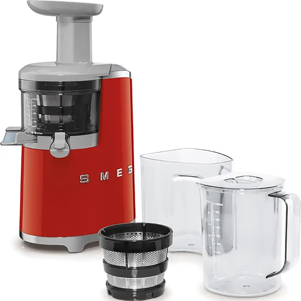 Máy ép chậm Smeg SJF01RDEU, Màu Đỏ