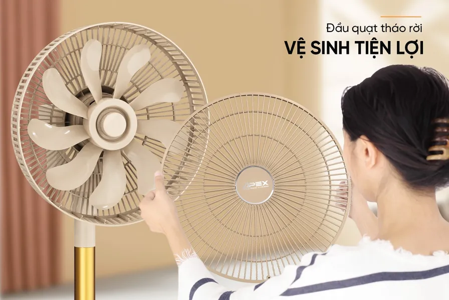 Quạt Tuần Hoàn Sunhouse Apex APF7326B 38W