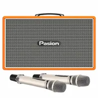 Loa Karaoke Di Động Xách Tay Paramax PASION Outro ( Orange Leather)