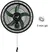 Quạt Treo AsiaVina Turbo One VY617890 - Đen