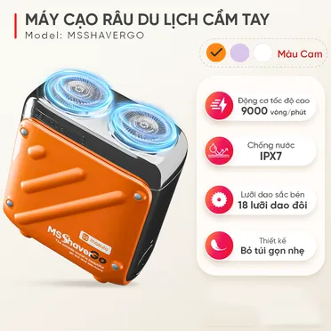 Máy Cạo Râu Du Lịch Masuto MSShaverGo 3