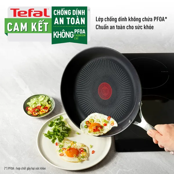 Chảo Chiên Inox Cao Cấp Tefal Duetto Plus 26cm
