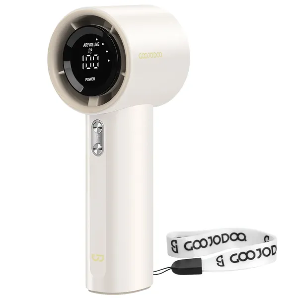 Quạt Cầm Tay Bằng Nhựa GOOJODOQ GFS001 4.5W (WHITE)